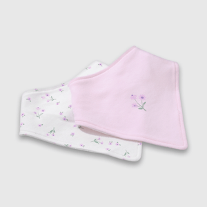 Pack de 2 Baberos Morado de Bebé