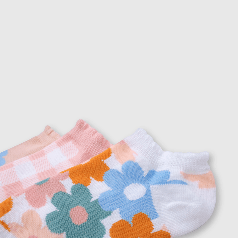 Pack de 3 Calcetines Corto Blanco