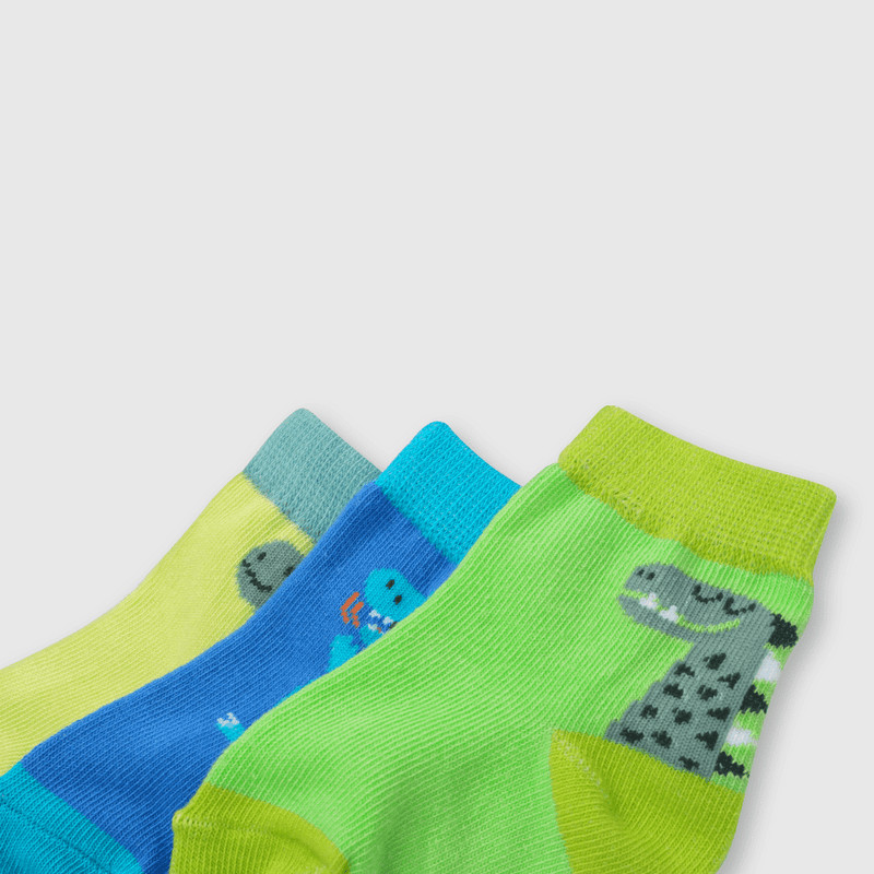 Pack de 3 Calcetines Corto Azul