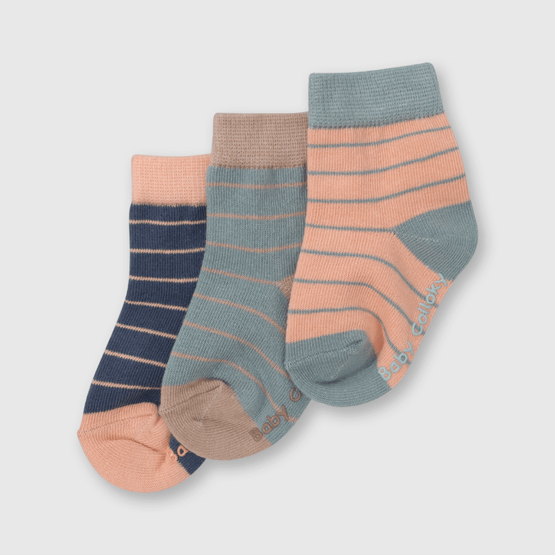 Pack de 3 Calcetines Corto Verde