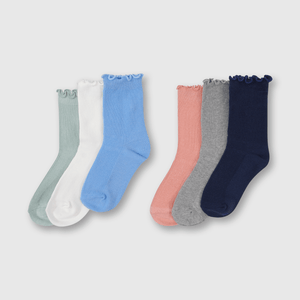 Pack de 6 Calcetines Largo Multicolor