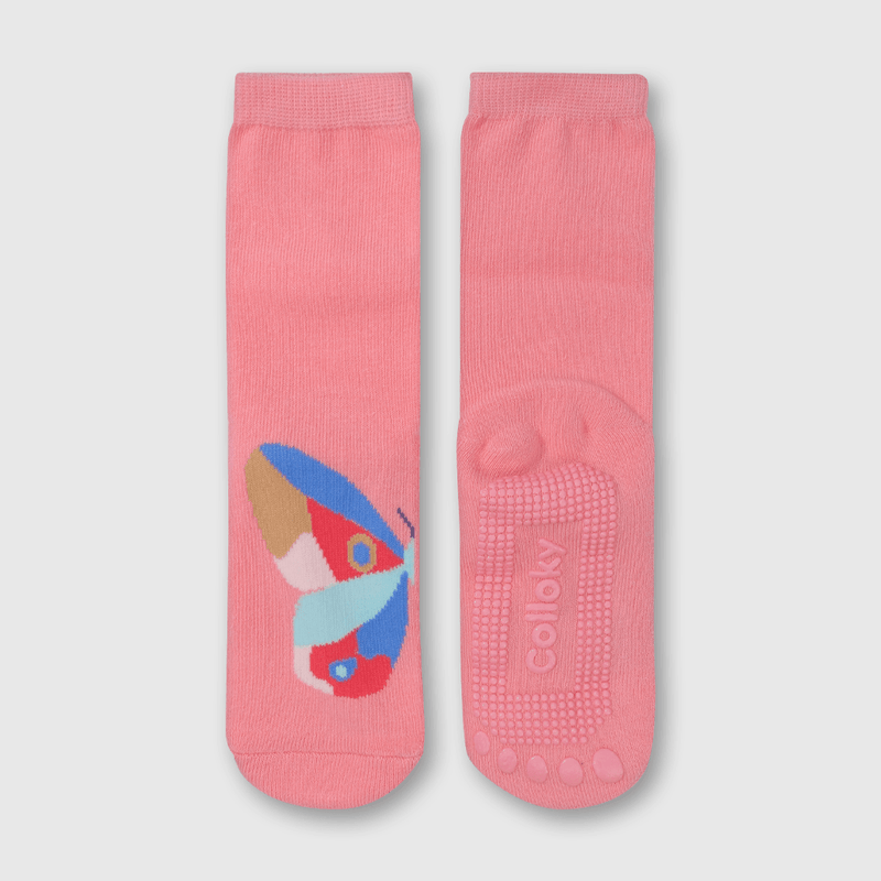 Calcetín Largo Rosado