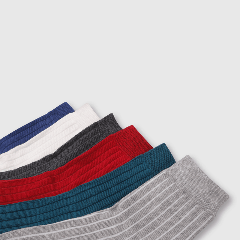 Pack de 6 Calcetines Largo Multicolor