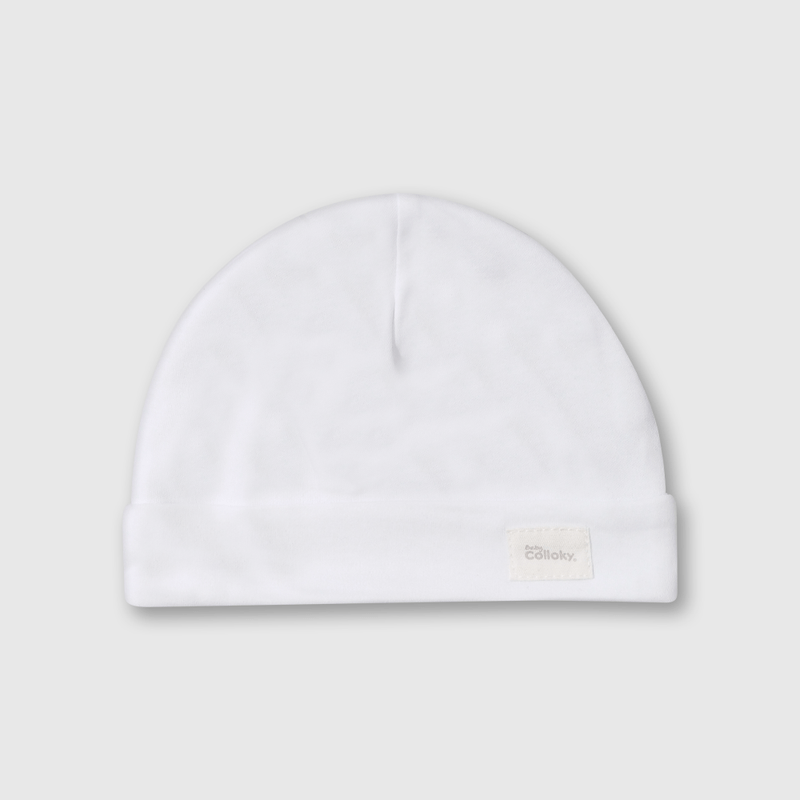 Pack de 3 Gorros Baby Blanco de Bebé