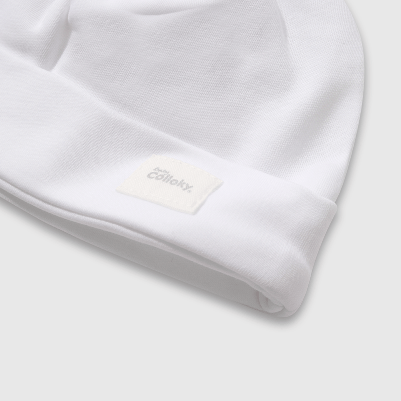 Pack de 3 Gorros Baby Blanco de Bebé