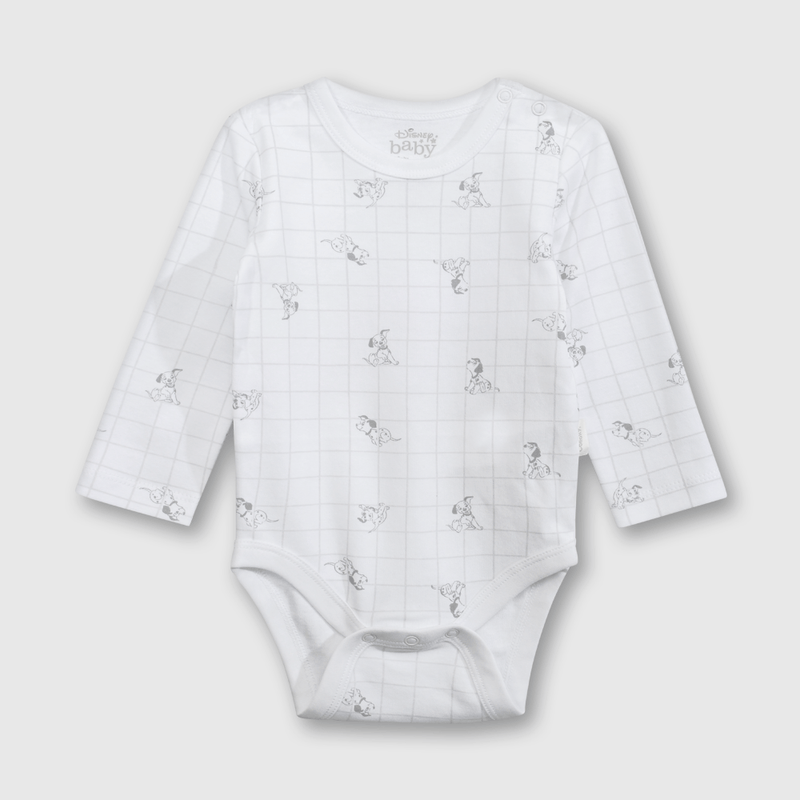 Pack de 3 Bodies Disney Blanco de Bebé