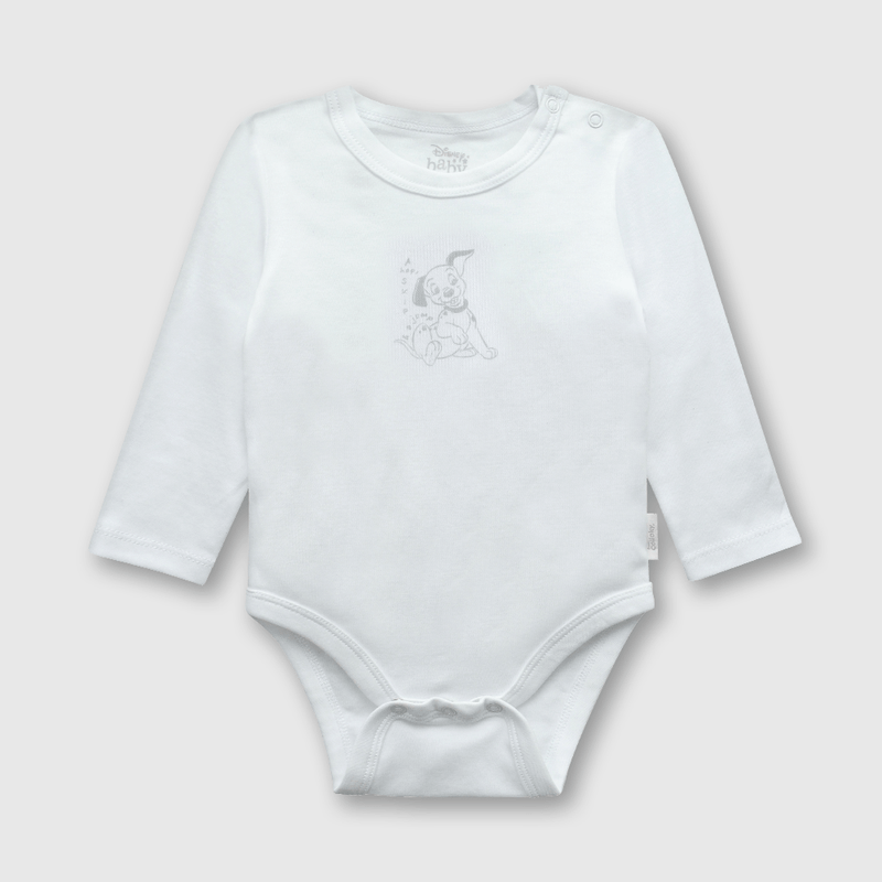 Pack de 3 Bodies Disney Blanco de Bebé