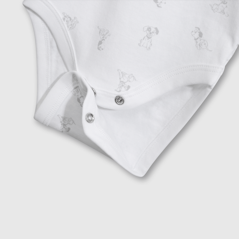 Pack de 3 Bodies Disney Blanco de Bebé