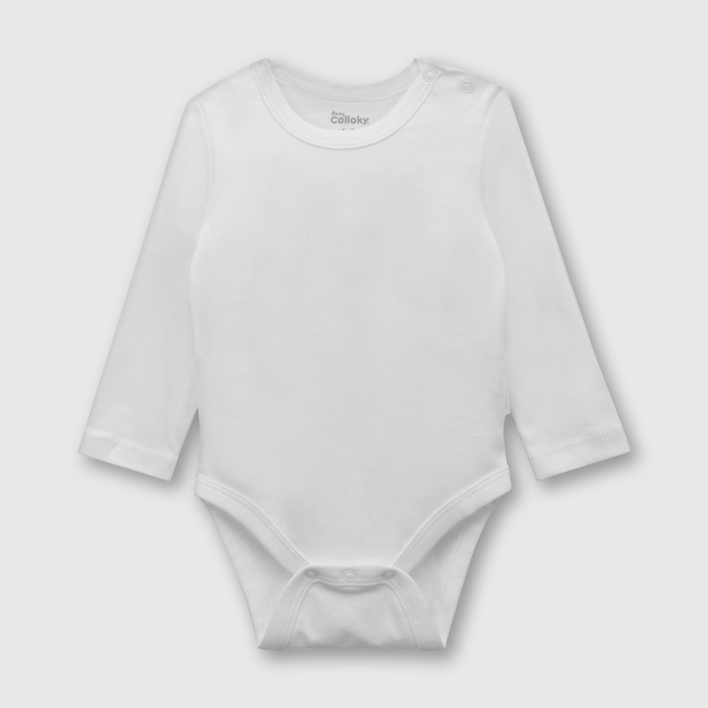 Pack de 3 Bodies Blanco de Bebé