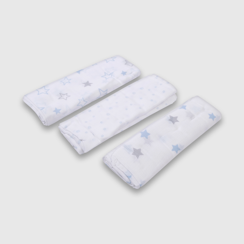 Pack de 3 Pañales Blanco de Bebé
