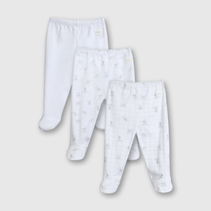Pack de 3 Camisetas Baby Disney Blanca de Bebé Pack de 3 Panty Ballerina Disney Blanca de Bebé