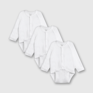 Pack de 3 Piluchos Blanco de Bebé