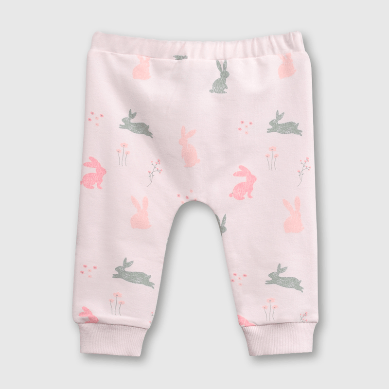 Conjunto Polerón/ Pantalón Rosado de Bebé