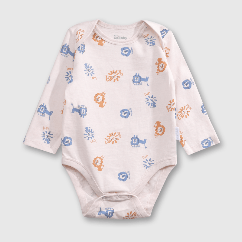 Pack de 5 Bodies Beige de Bebé