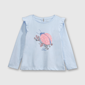 Polera Celeste