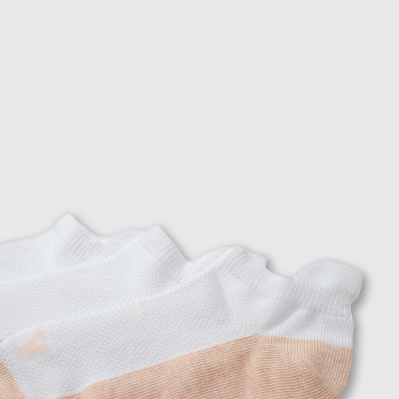 Pack de 3 Calcetines Corto Blanco
