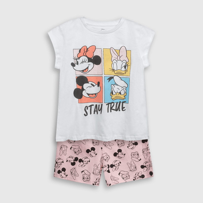 Pijama Disney Minnie Blanco