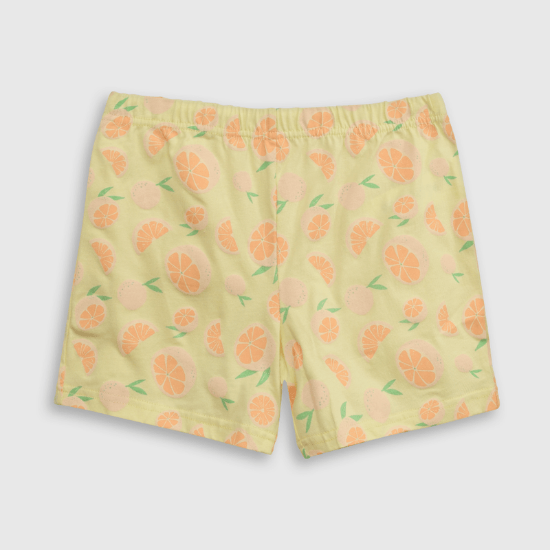 Pijama Frutal Amarillo