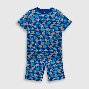 Pijama Tiburones Azul