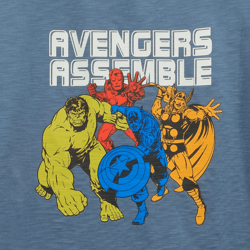 Polera Marvel Azul