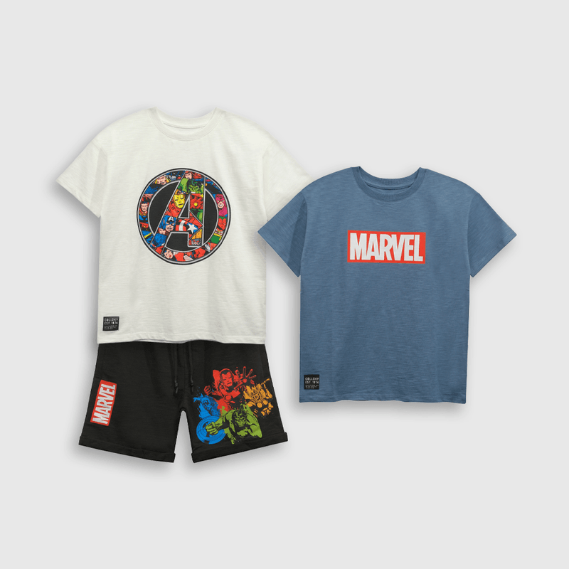 Polera Marvel Azul