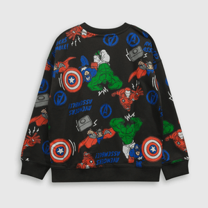 Polerón Marvel Negro