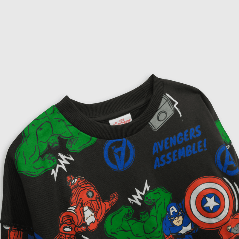 Polerón Marvel Negro