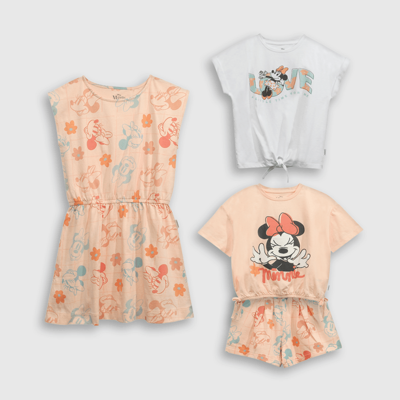 Vestido Disney Naranjo