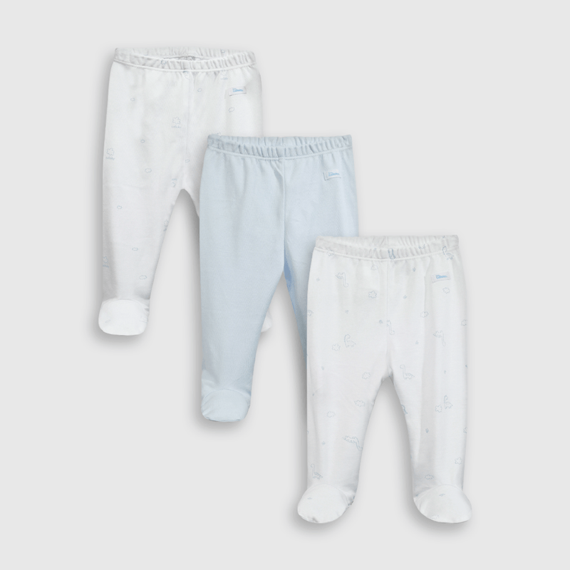Pack de 3 Panty Ballerina Celeste de Bebé