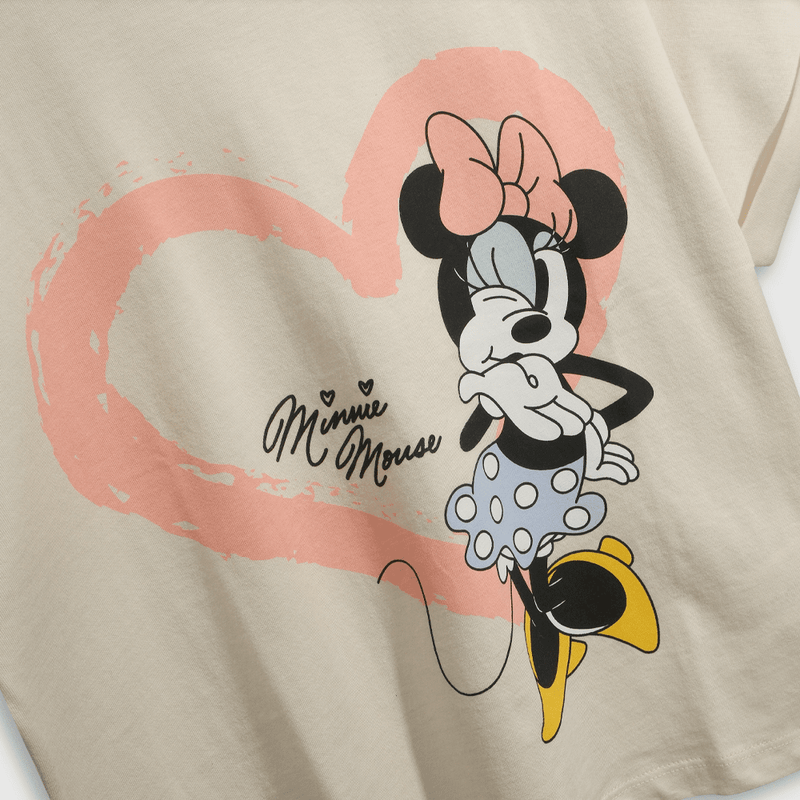 Polera Disney Beige