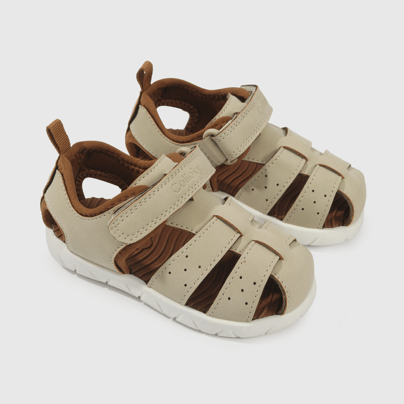 Sandalia Beige