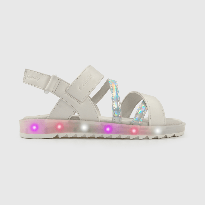 Sandalia Luces Blanca