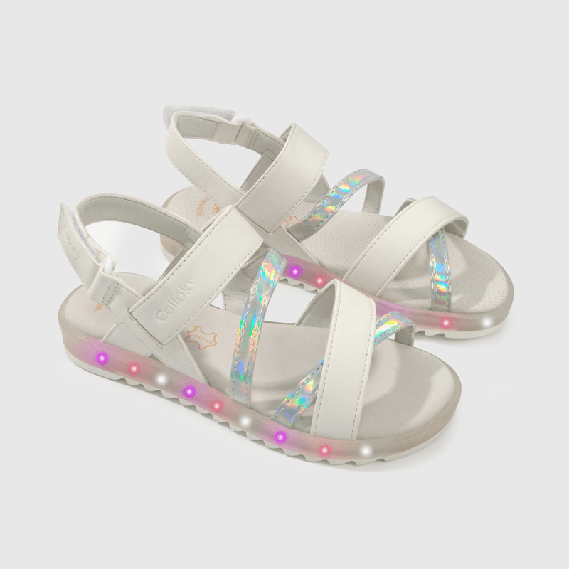 Sandalia Luces Blanca
