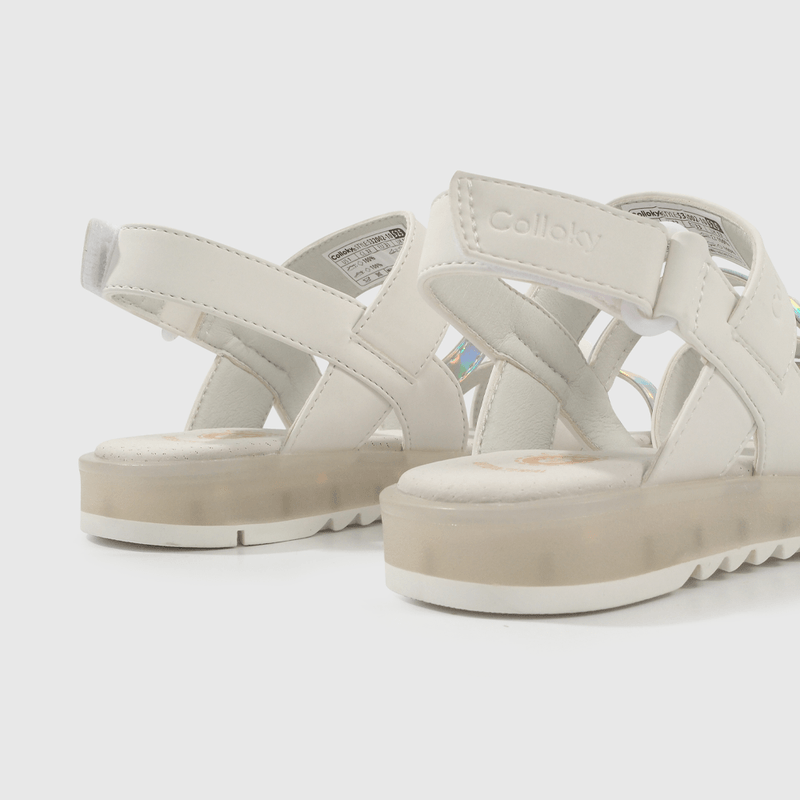 Sandalia Luces Blanca