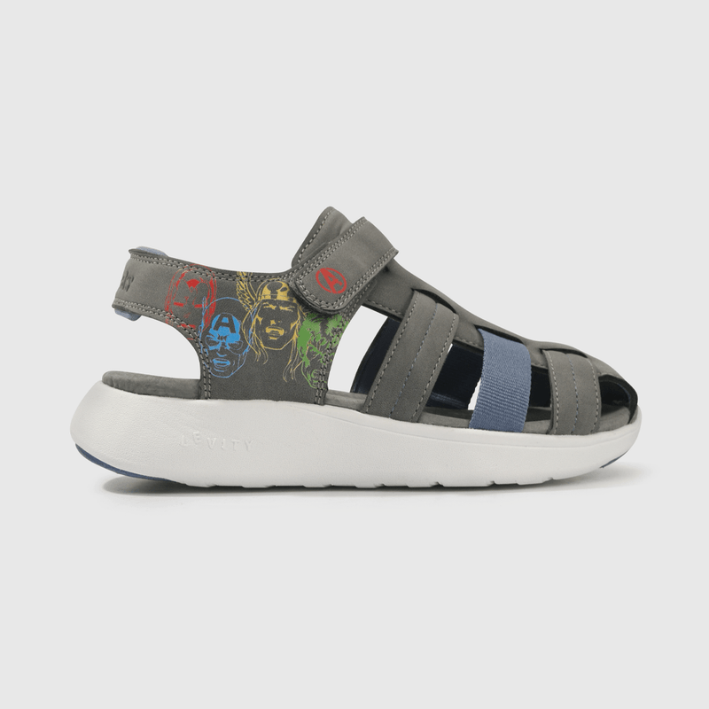 Sandalia Marvel Gris
