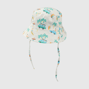 Sombrero Palmeras y Surf Niño Multicolor