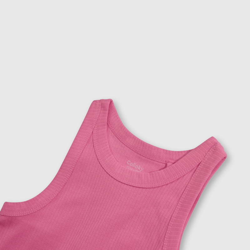 Polera Básica Fucsia
