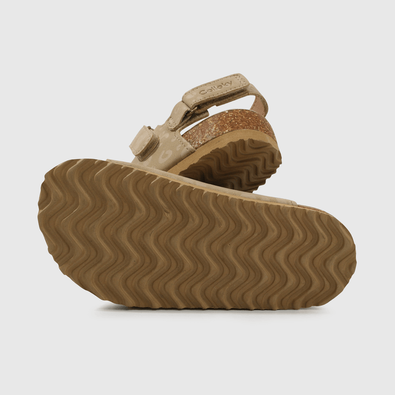 Sandalia Beige