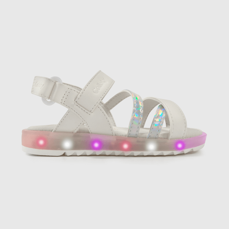 Sandalia Luces Blanca