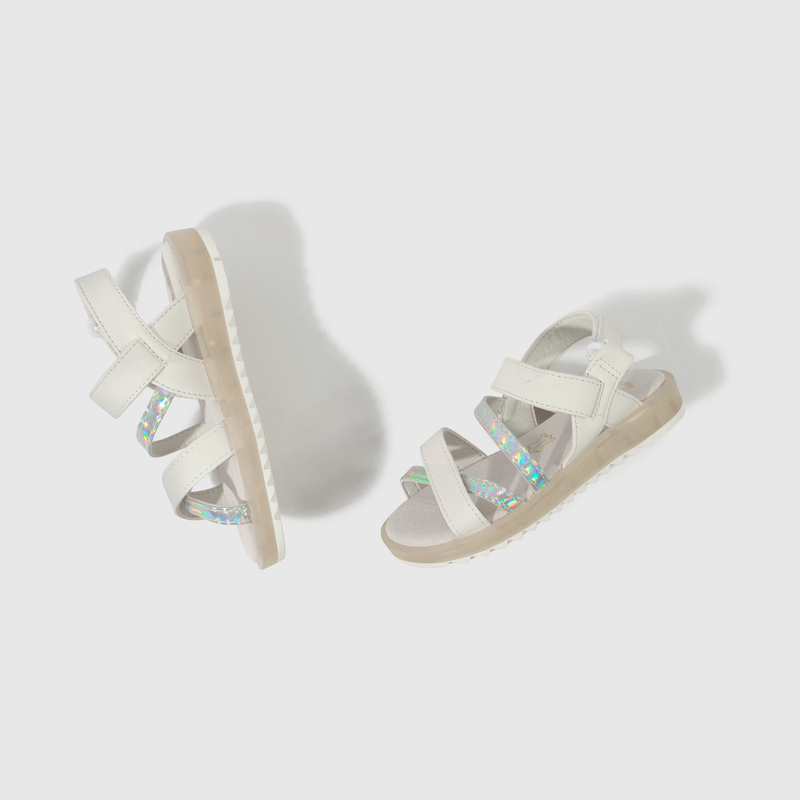 Sandalia Luces Blanca