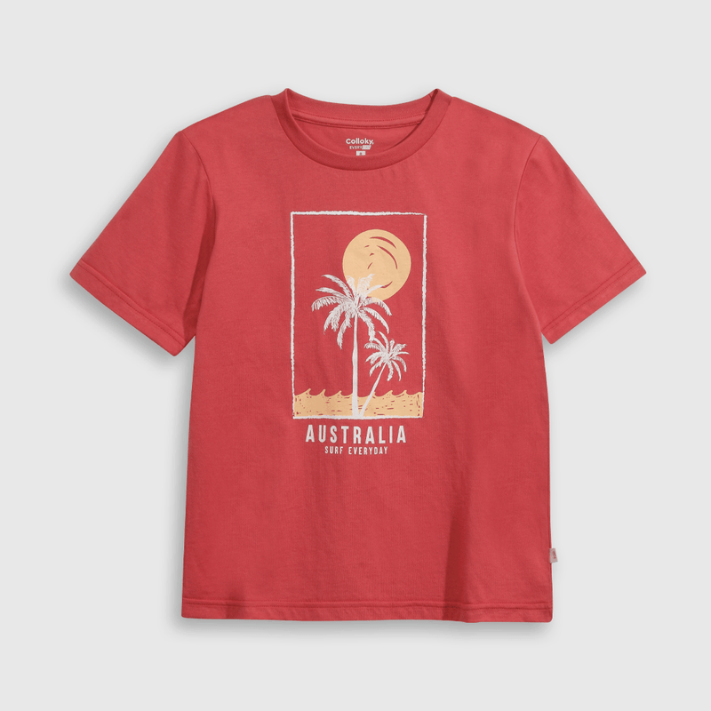 Polera Básica Rojo