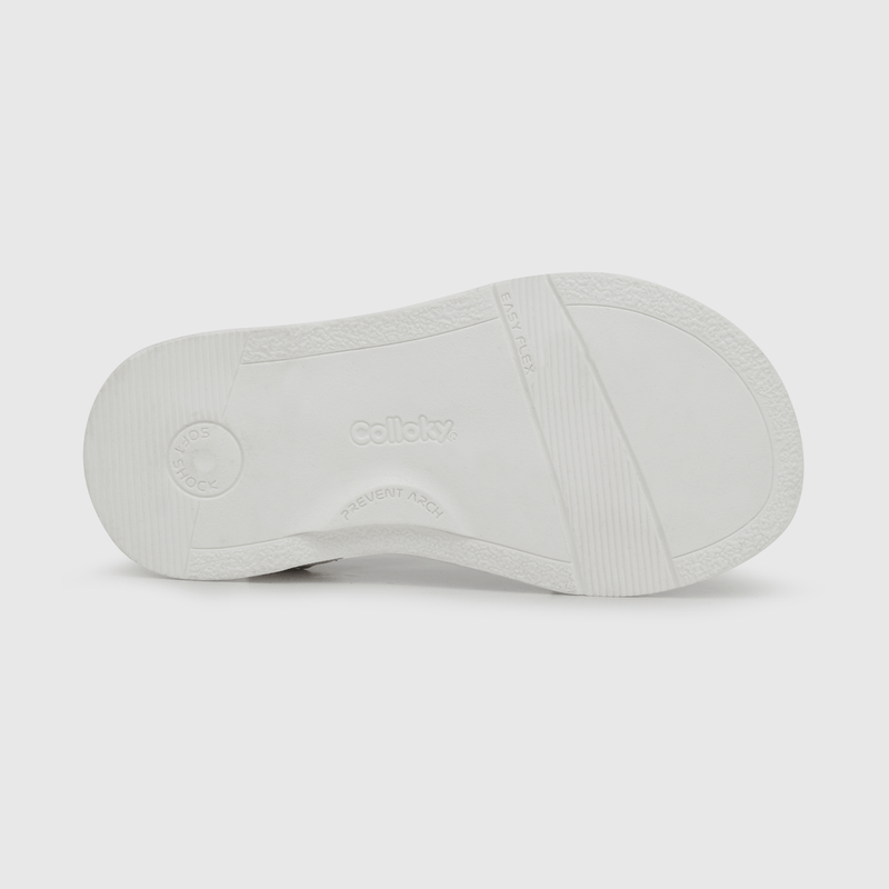 Sandalia de niña velcro multicolor (21 a 27)