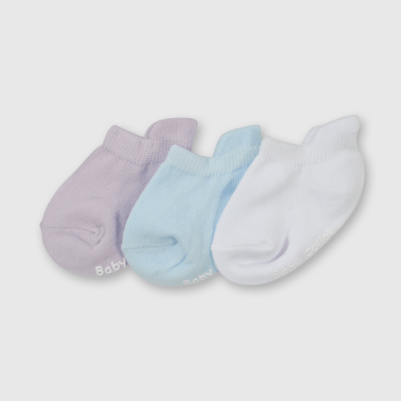 Pack de Tres Calcetines Cortos Multicolor Niña