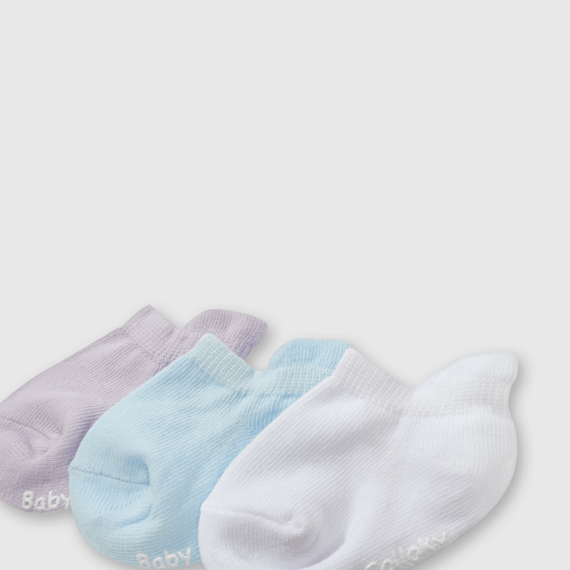 Pack de Tres Calcetines Cortos Multicolor Niña