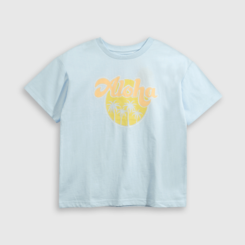 Polera Celeste