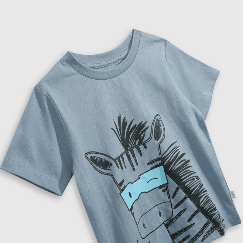Polera Celeste
