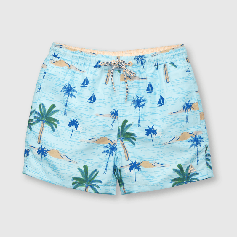 Traje de Baño Celeste