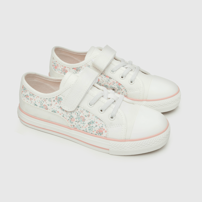 Zapatilla Blanca de Niña