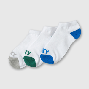 Pack de tres Calcetines Corto Blanco Niño