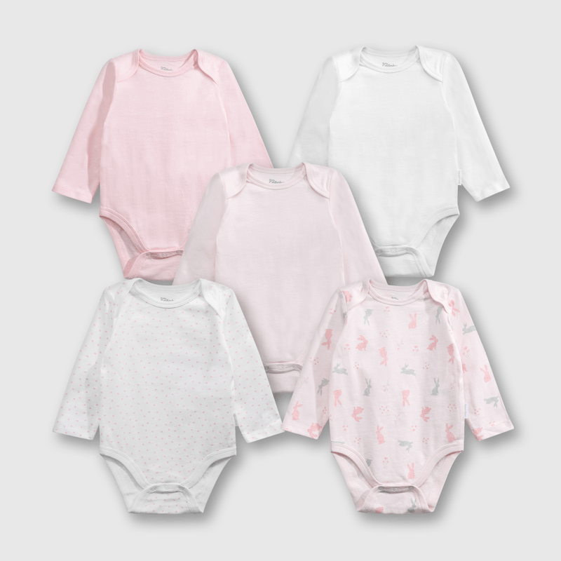 Pack de Cinco Bodies Rosado